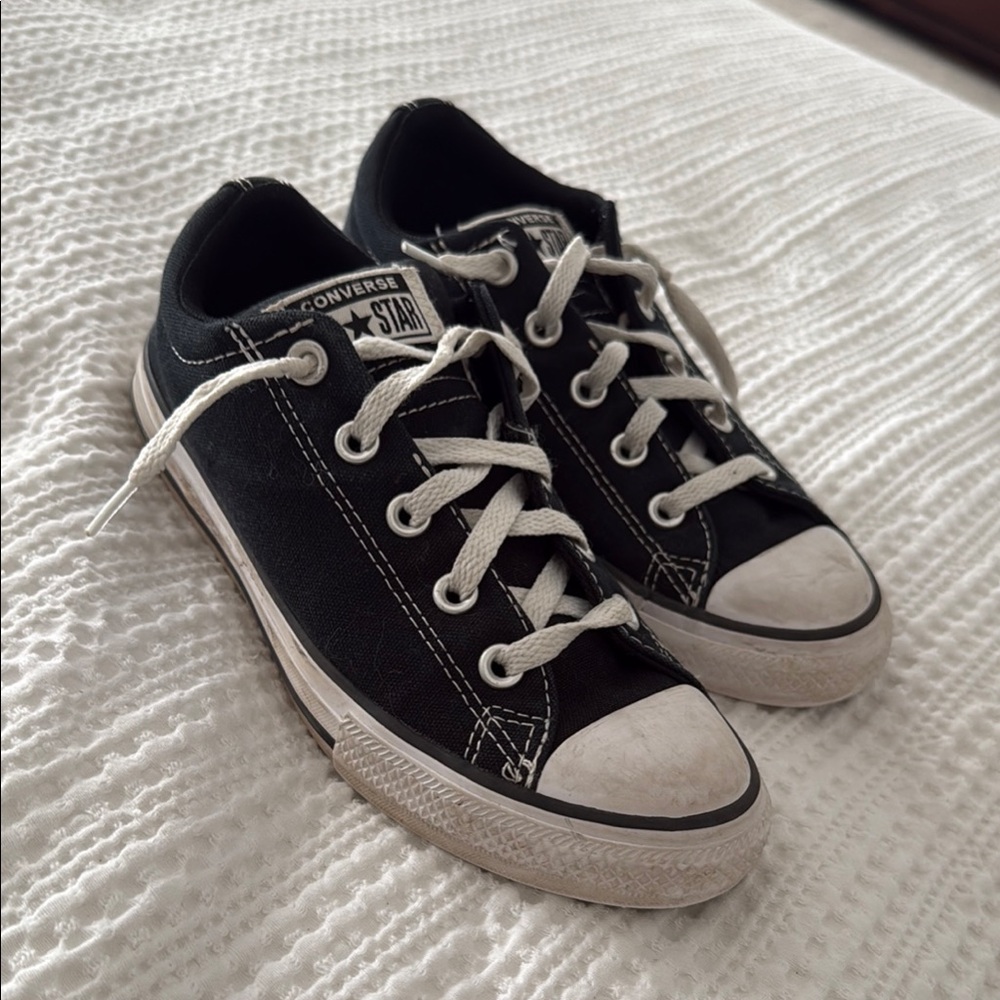 Converse Black and White Classic Canvas Sneakers